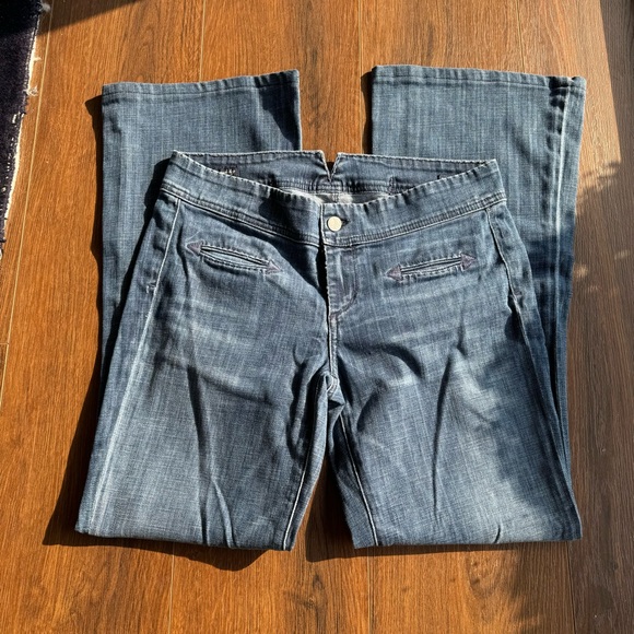 Citizens of Humanity Darlington Wide Leg Jeans Medium Dark Wash 29 - Picture 8 of 16